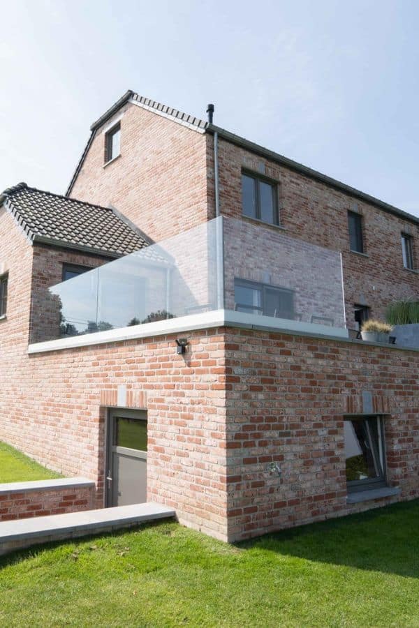 Garde-corps en verre pour balcon