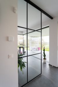 Porte Steel Look réalisation par Couard