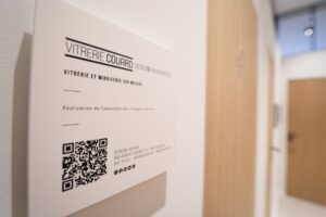 Réalisation par Couard d'une verrière Steel Look à L'eauget à Verviers