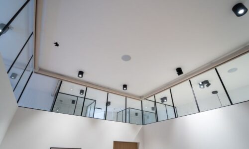 Réalisation par la vitrerie Couard d'une verrière industrielle à l'Eauget